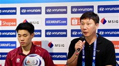 HLV Kim Sang Sik hài lòng khi ĐT Việt Nam ghi được nhiều bàn thắng